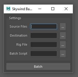 Animation Pipeline Tools For Skywind · Cole O'Brien